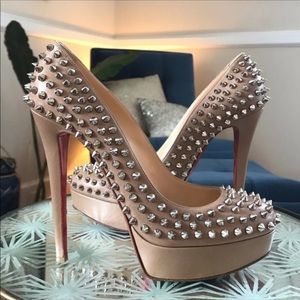 Christian Louboutin spiked heels